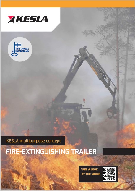 KESLA multipurpose concept: FIRE-EXTINGUISHING TRAILER - ENG